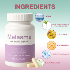 MILIZHIWU ashwagandha and turmeric extract label closeup for brightness support