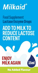 Milk treated with Milkaid for cooking and cereals is ready to use