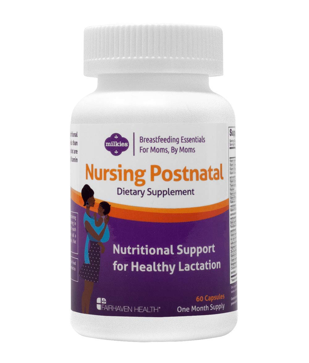 Milkies Fairhaven Health nursing postnatal bottle for easy daily breastfeeding support