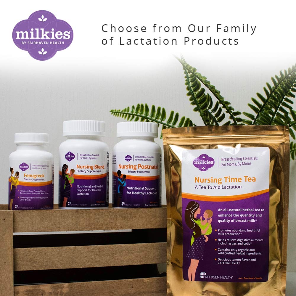 Milkies USA-made badge and quality symbol on the bottle
