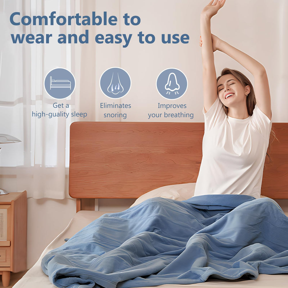 Designed for natural, comfortable breathing in any sleeping position.