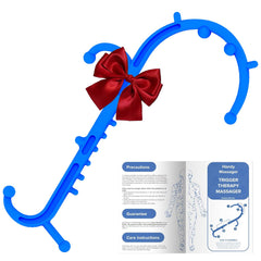 Mimlevey back neck massager with trigger-point design relieves deep muscle tension.