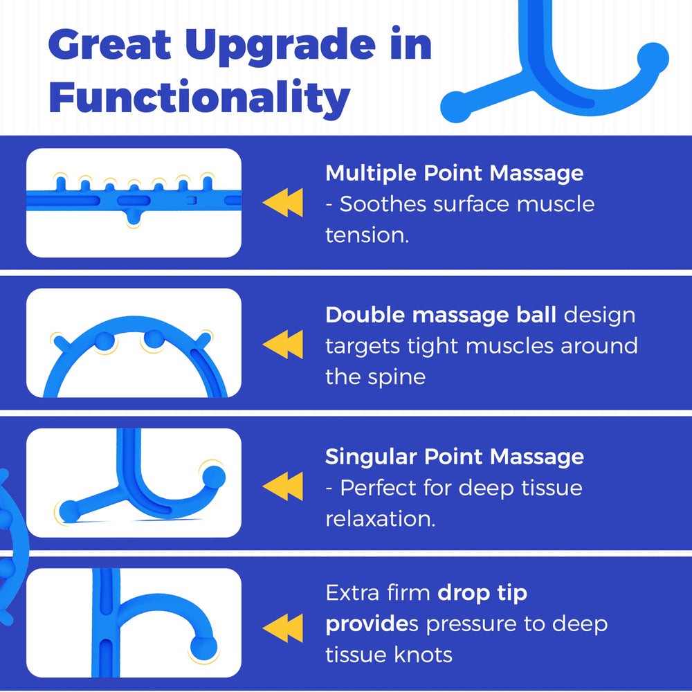 Mimlevey two-piece massage stick, BPA-free, ready for home use.