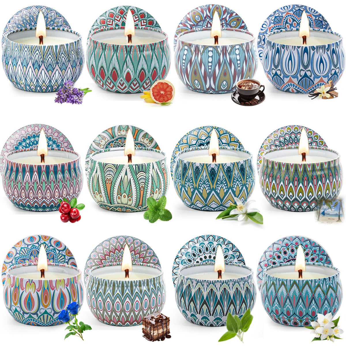 MIMURHYL lavender jar candle for relaxing evenings and cozy spaces.