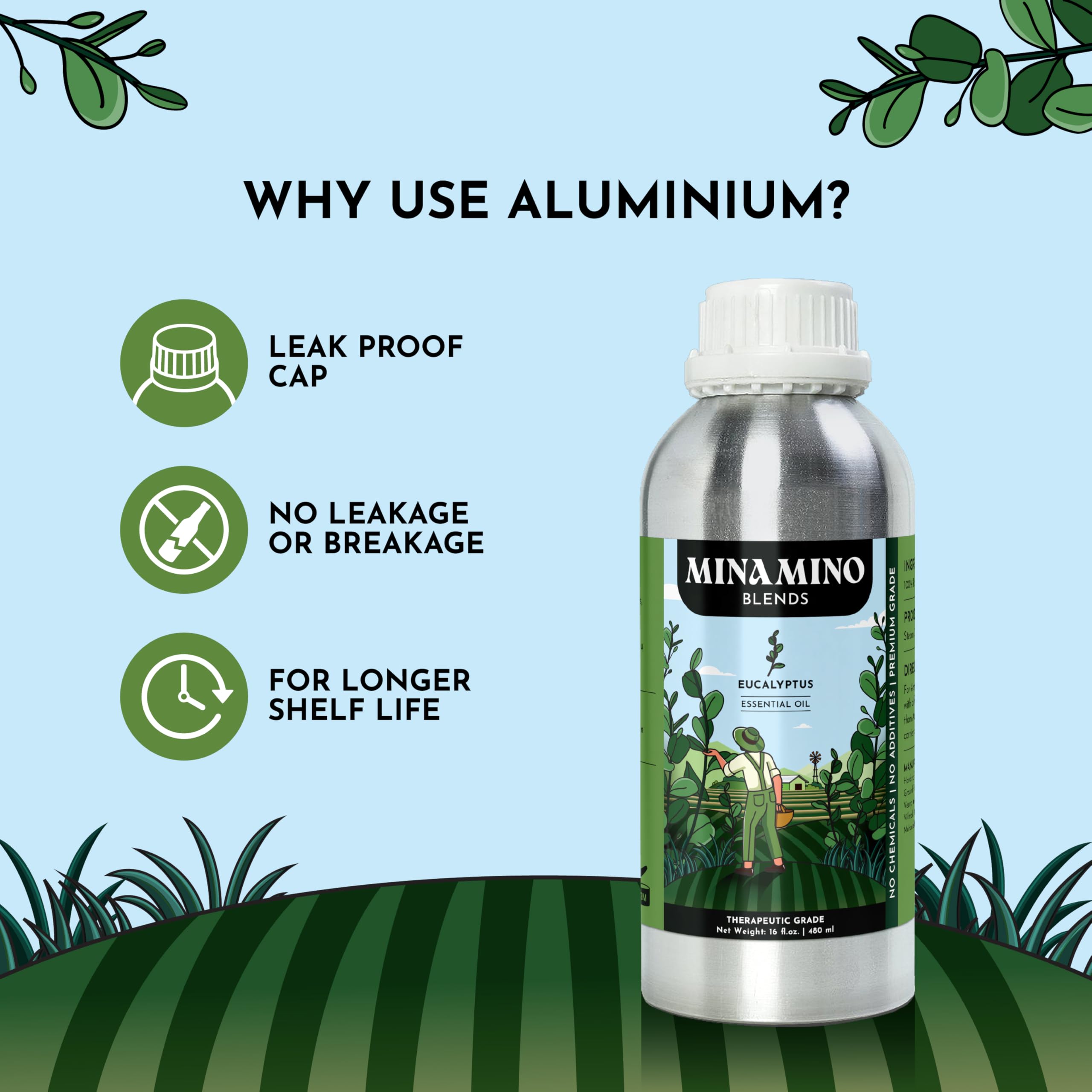 Minamino Blends eucalyptus aromatherapy session enhances mood and focus