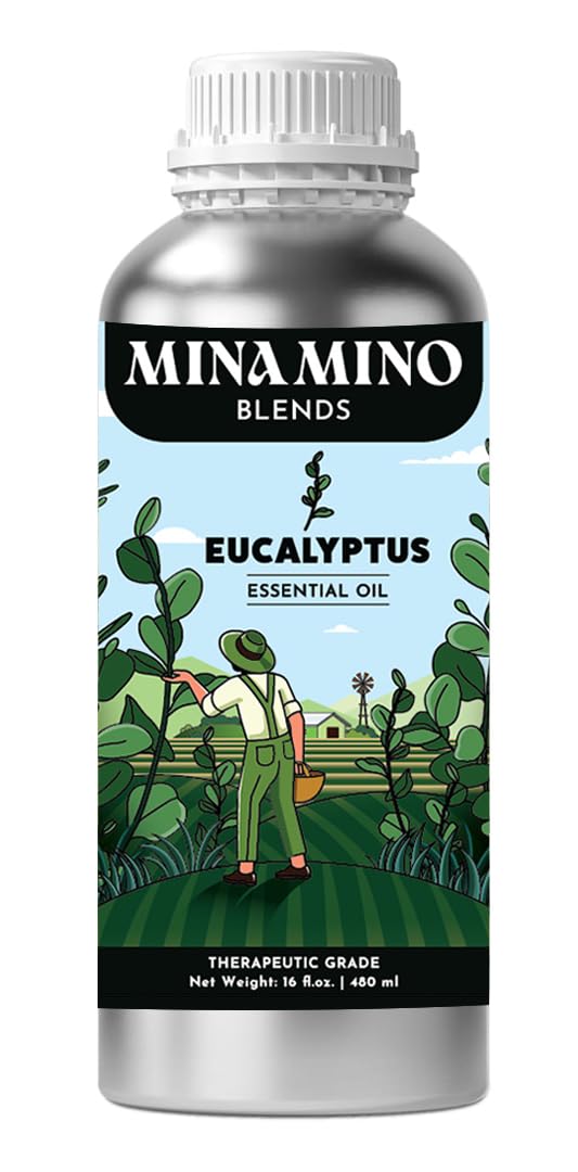 Minamino Blends eucalyptus bottle pour for a crisp, refreshing room aroma