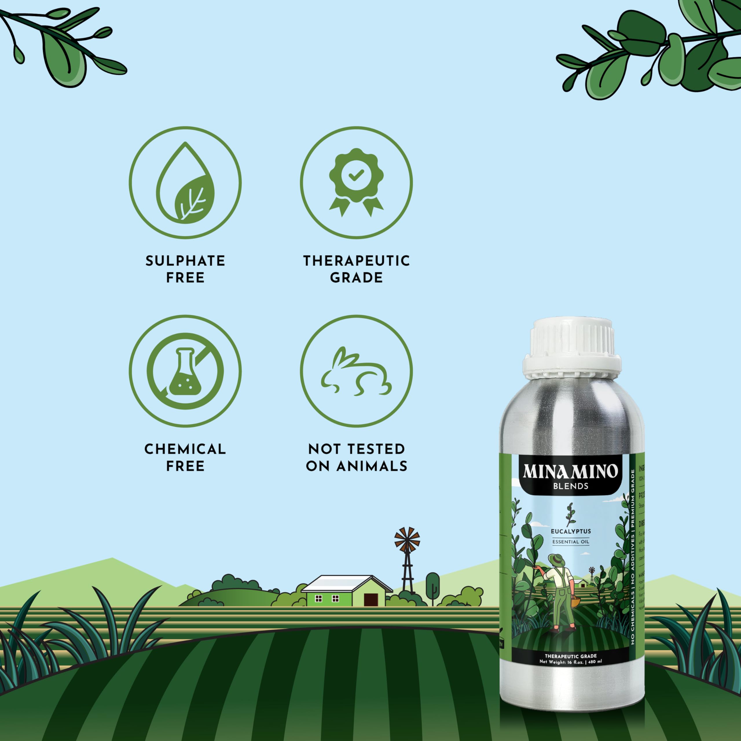 Minamino Blends eucalyptus bulk packaging offers convenient value