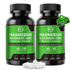 Minch Magnesium Glycinate bottle for convenient daily wellness support.