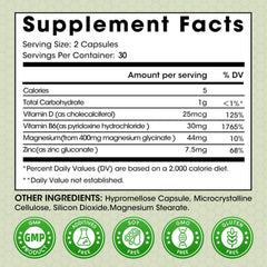 Minch magnesium glycinate capsules closeup highlighting high bioavailability.
