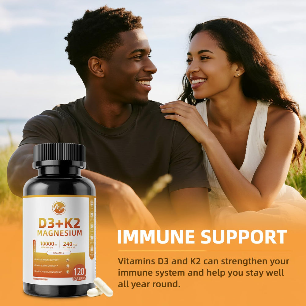 M inch ingredients graphic highlights quercetin and black pepper for absorption.