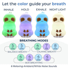 Mindsight Breathing Buddha side view for adults and kids to calm daily stress.