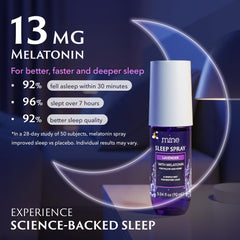Mine Lavender Sleep Spray on bedding creates a soothing nighttime routine.
