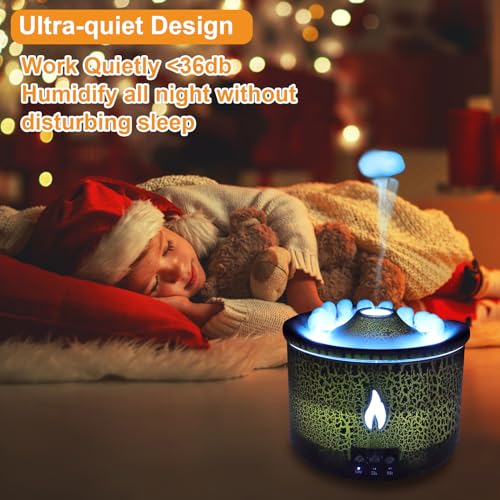 Gift-ready MINGPINHUIUS volcano diffuser for special occasions