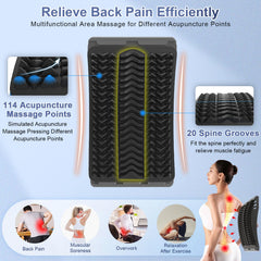 MINOLL ergonomic design increases contact area for targeted lumbar comfort.
