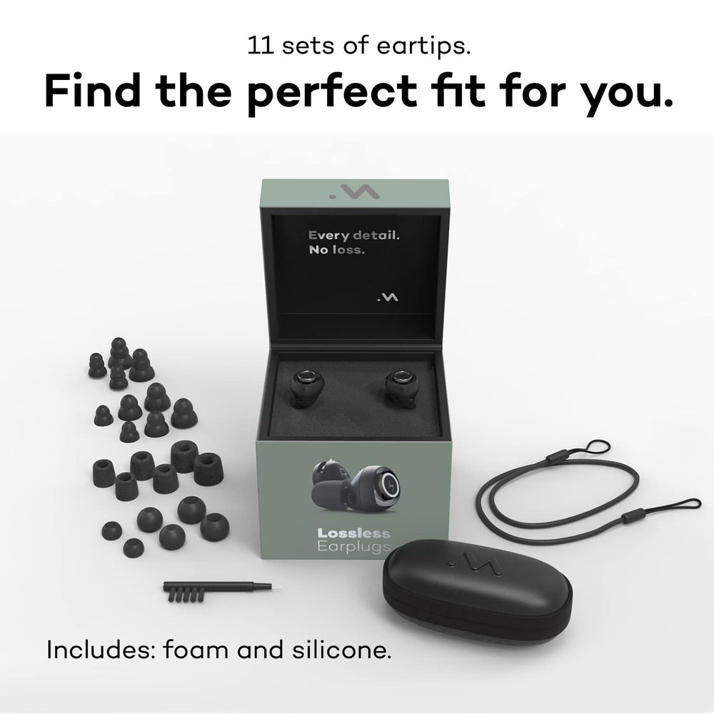 Minuendo 11 tips set ensures a secure, comfortable fit with minimal leakage.