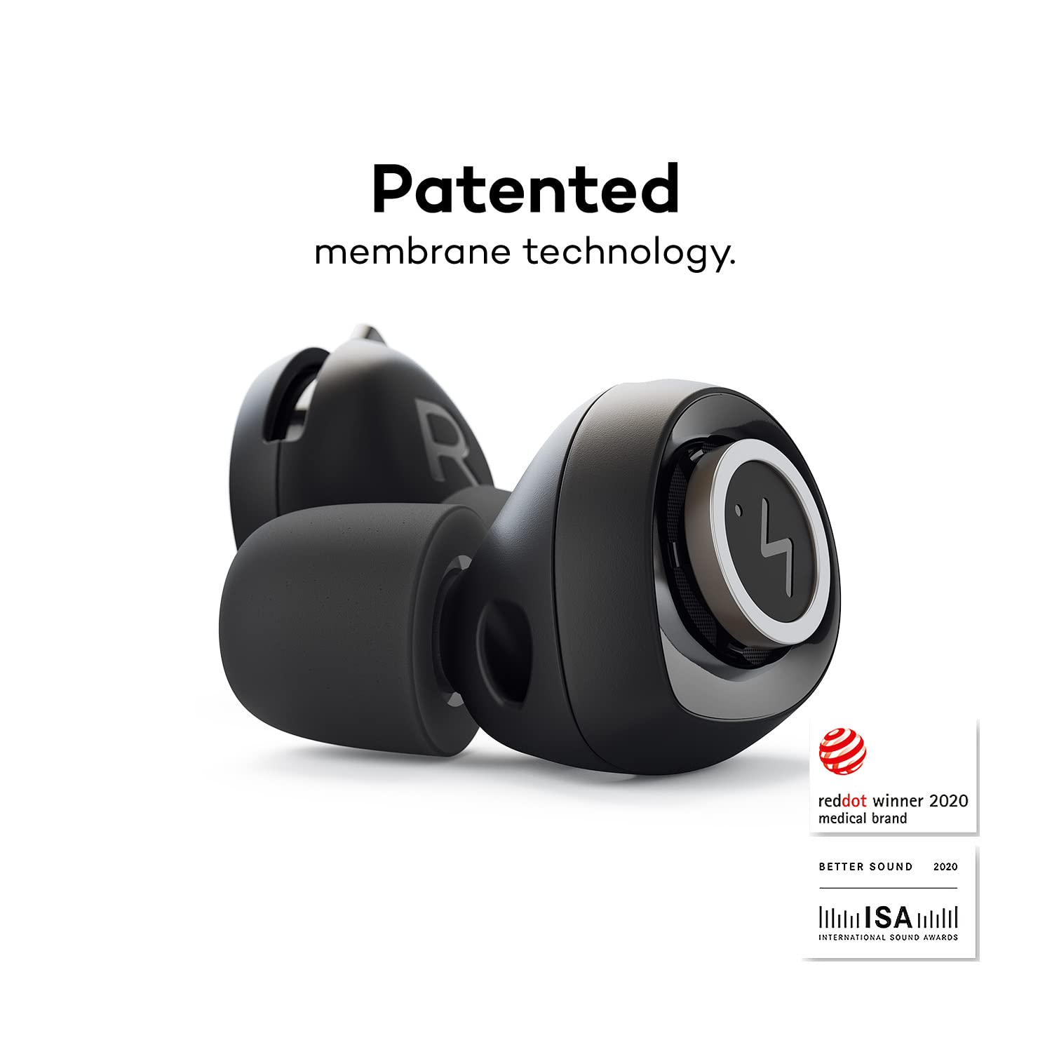 Compact carry case and leash provide easy transport and quick access to earplugs.