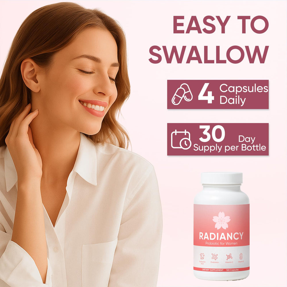 Minyang Radiancy hydration glow shot emphasizing improved skin moisture and elasticity
