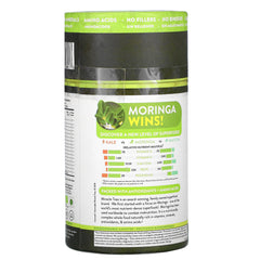 Miracle Tree Moringa powder scoop ready for a convenient daily serving.