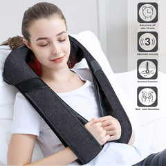 Mirakel back massager showing dual-direction rotation for precision work