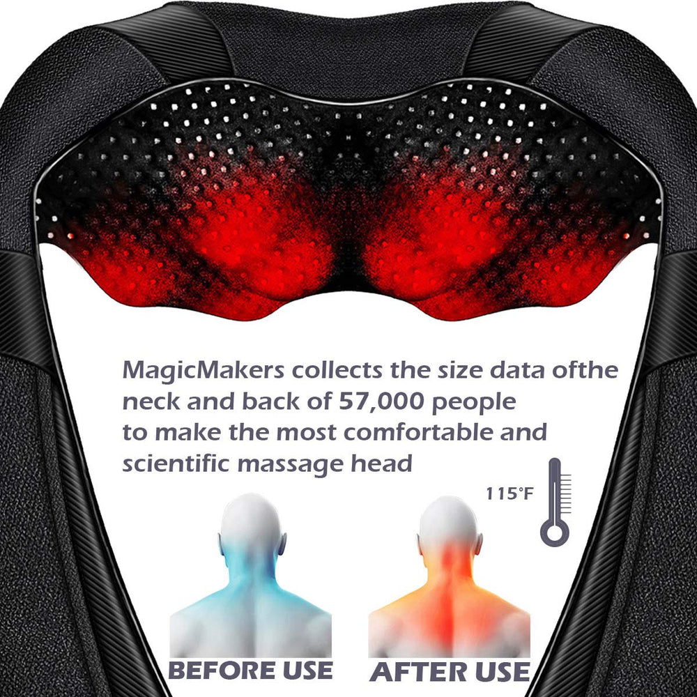 Mirakel eight-node massage with adjustable pressure for personalized therapy
