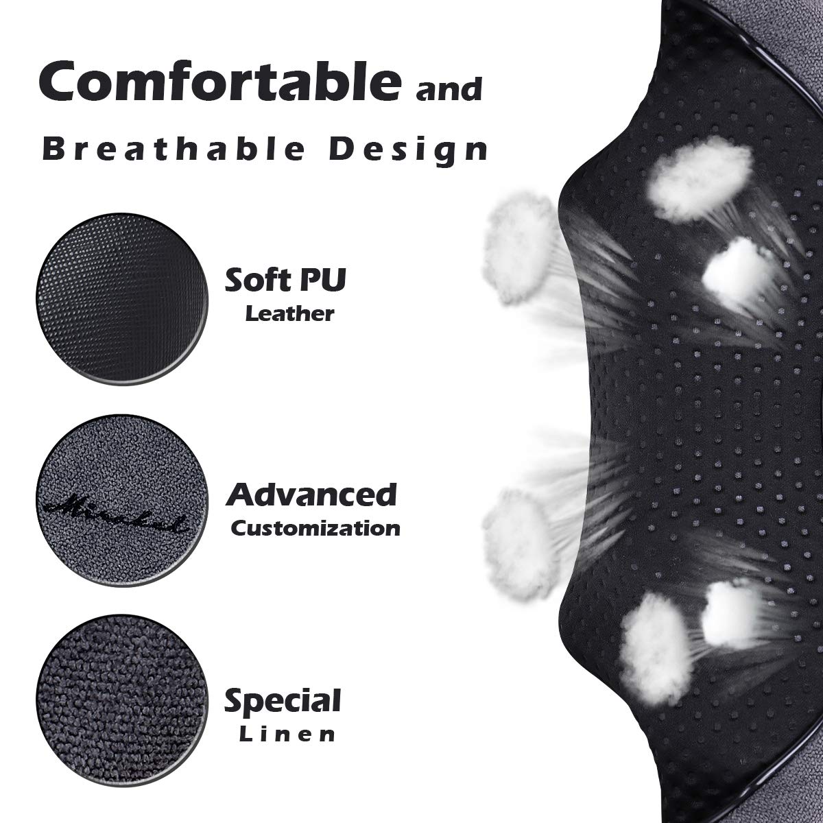 Mirakel neck massager easy controls for quick adjustments