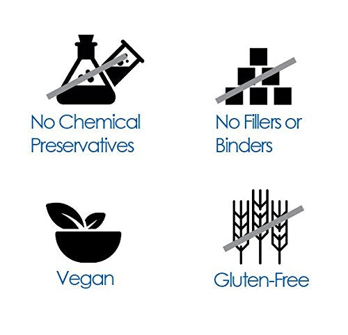 Mirica bottle highlights no fillers and clean ingredients