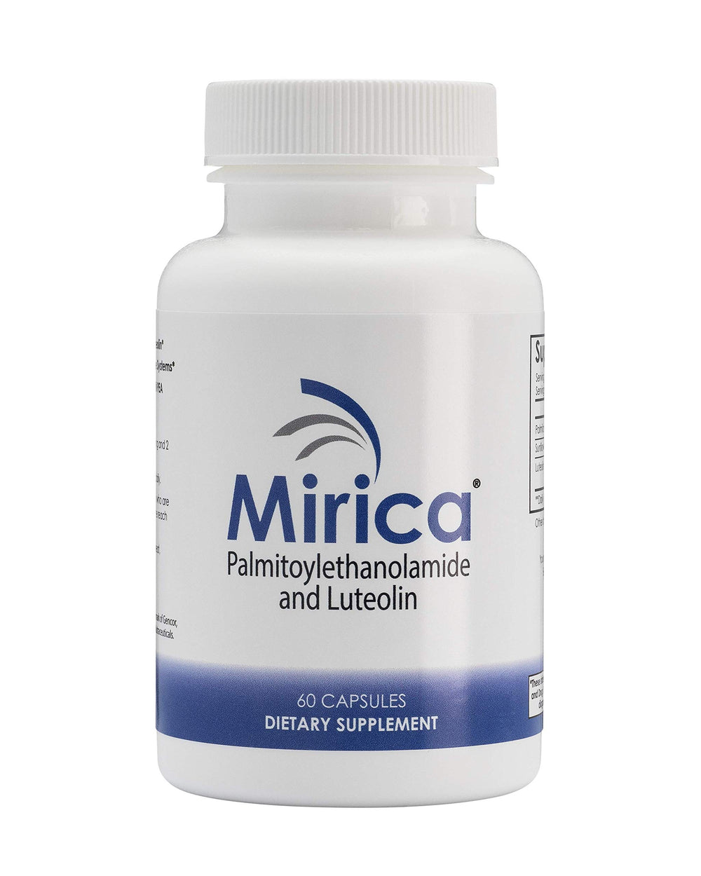 Mirica pea capsules close-up highlighting purity and potency for everyday support