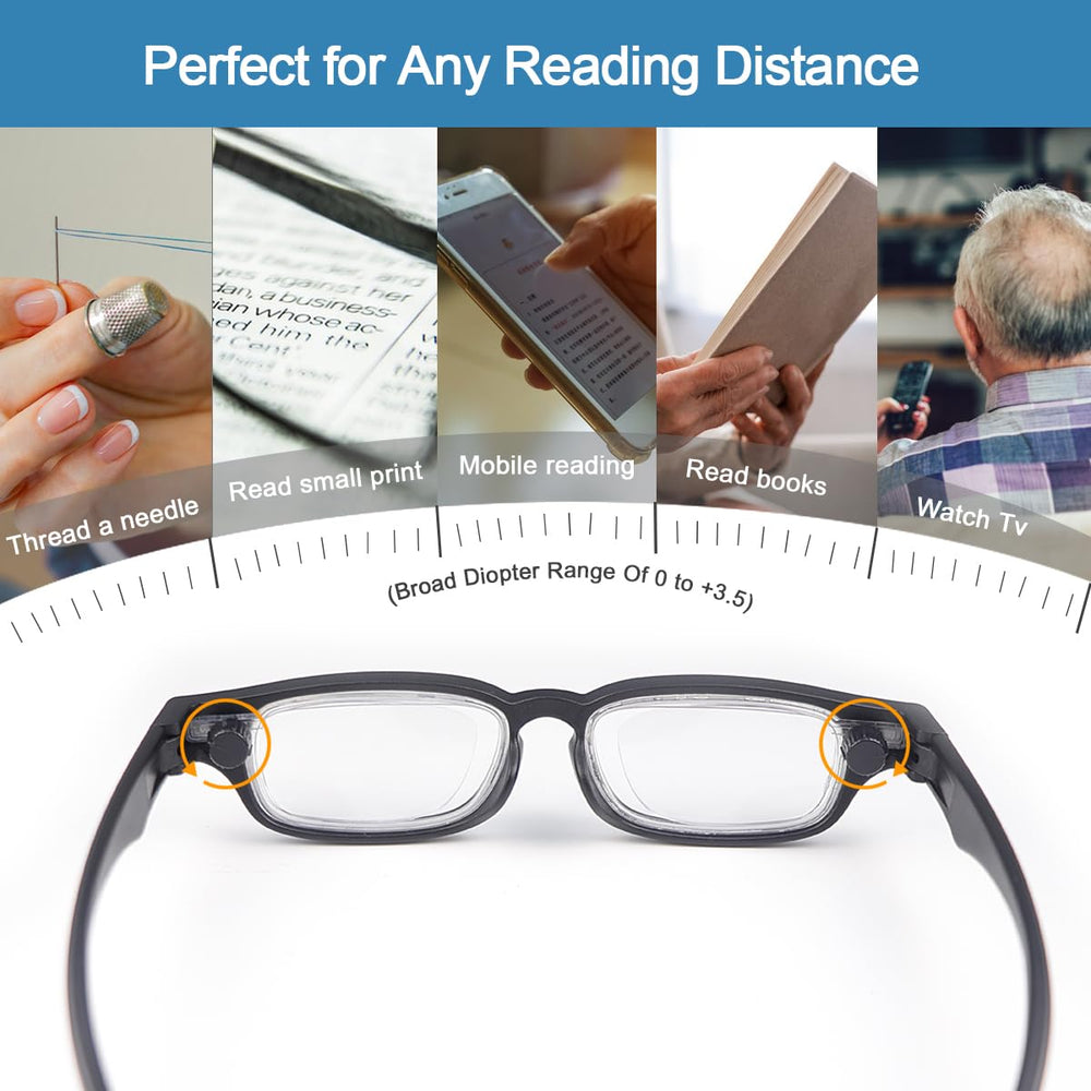 MIRYEA Flex Focal glasses support versatile use from reading to games