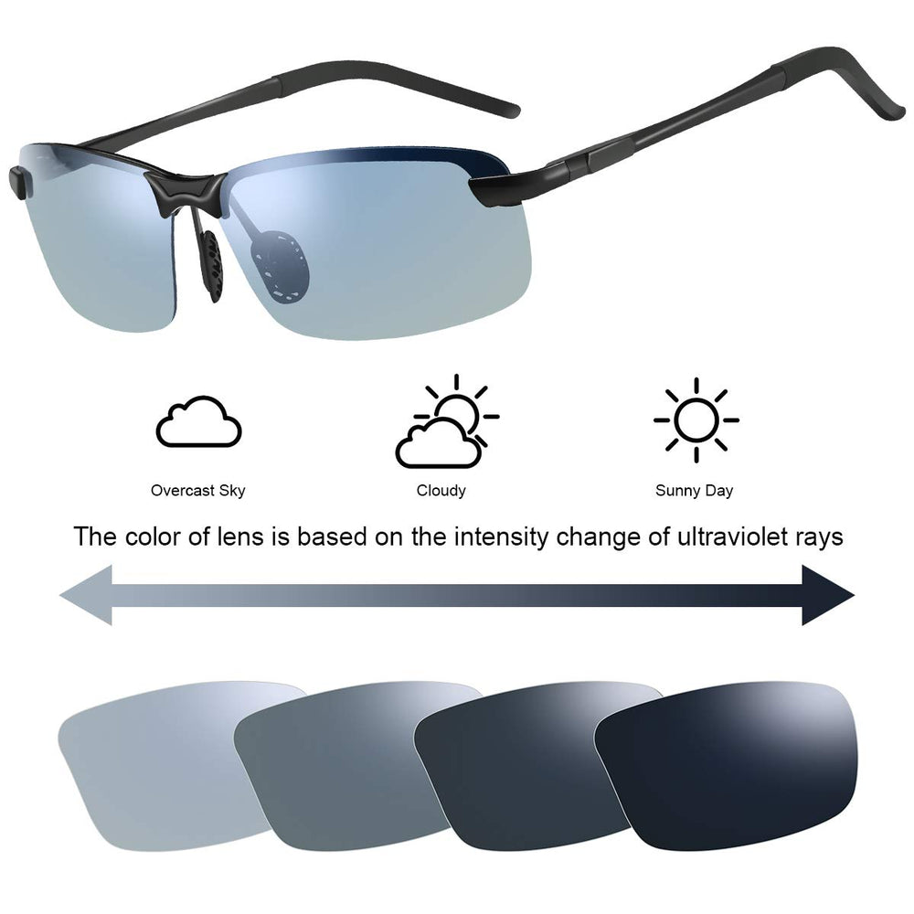 MIRYEA UV400 polarized lenses reduce glare and enhance clarity.