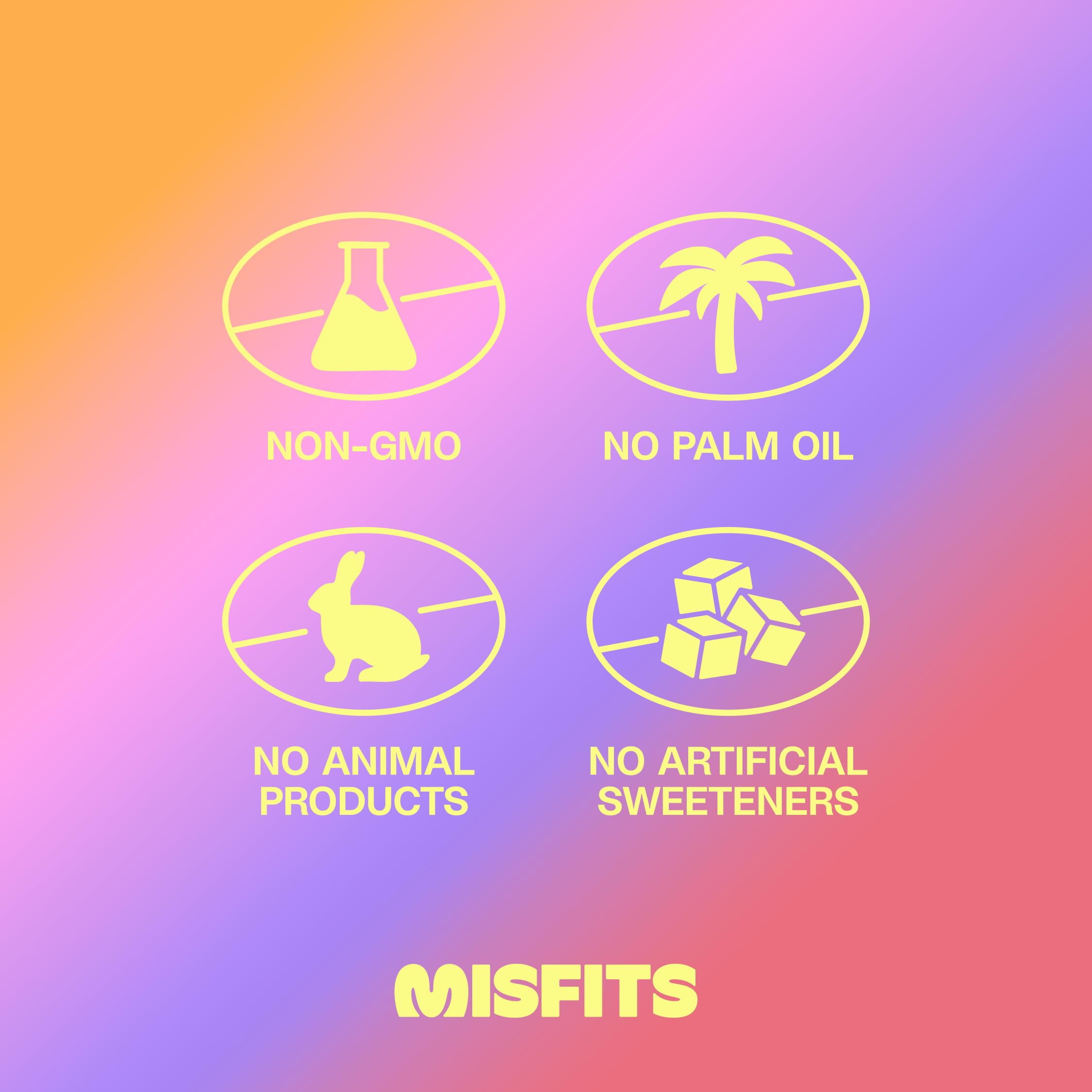 Misfits Protein Bar Variety different flavors display for on-the-go snack ideas.