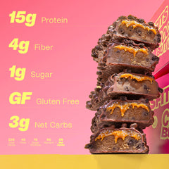 Misfits Speculoos bar ready for tea-time, a mindful sweet snack.