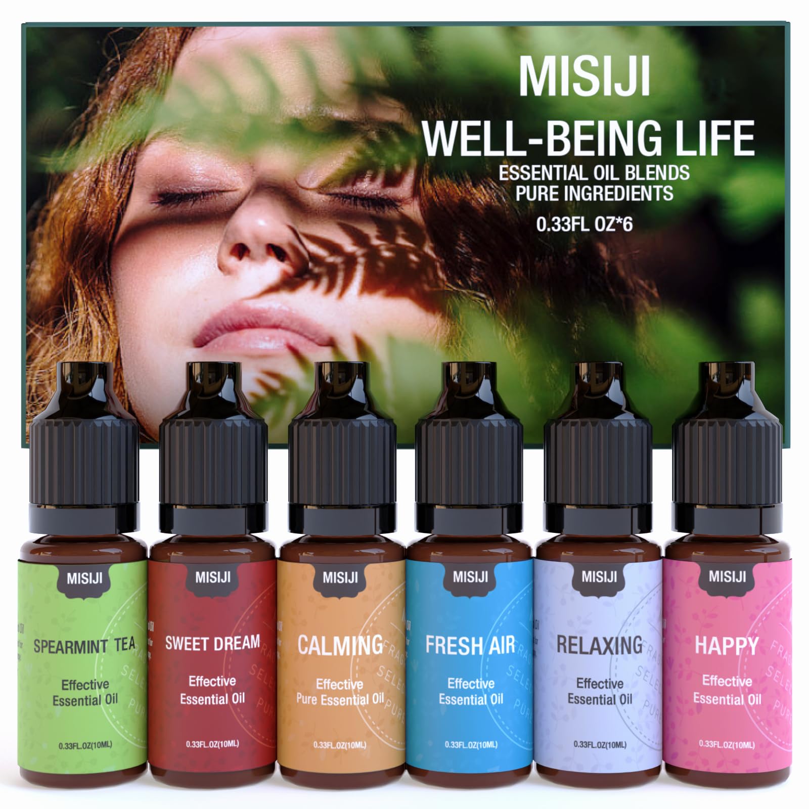 MISIJI Spearmint Tea bottle for refreshing diffuser sessions