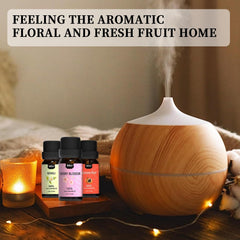 MISIJI essential oils set with glass dropper for precise, waste-free usage