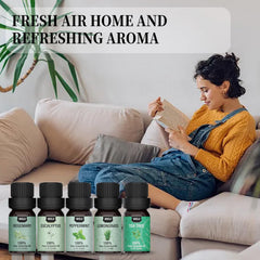 MISIJI oils in use with diffuser to freshen a room
