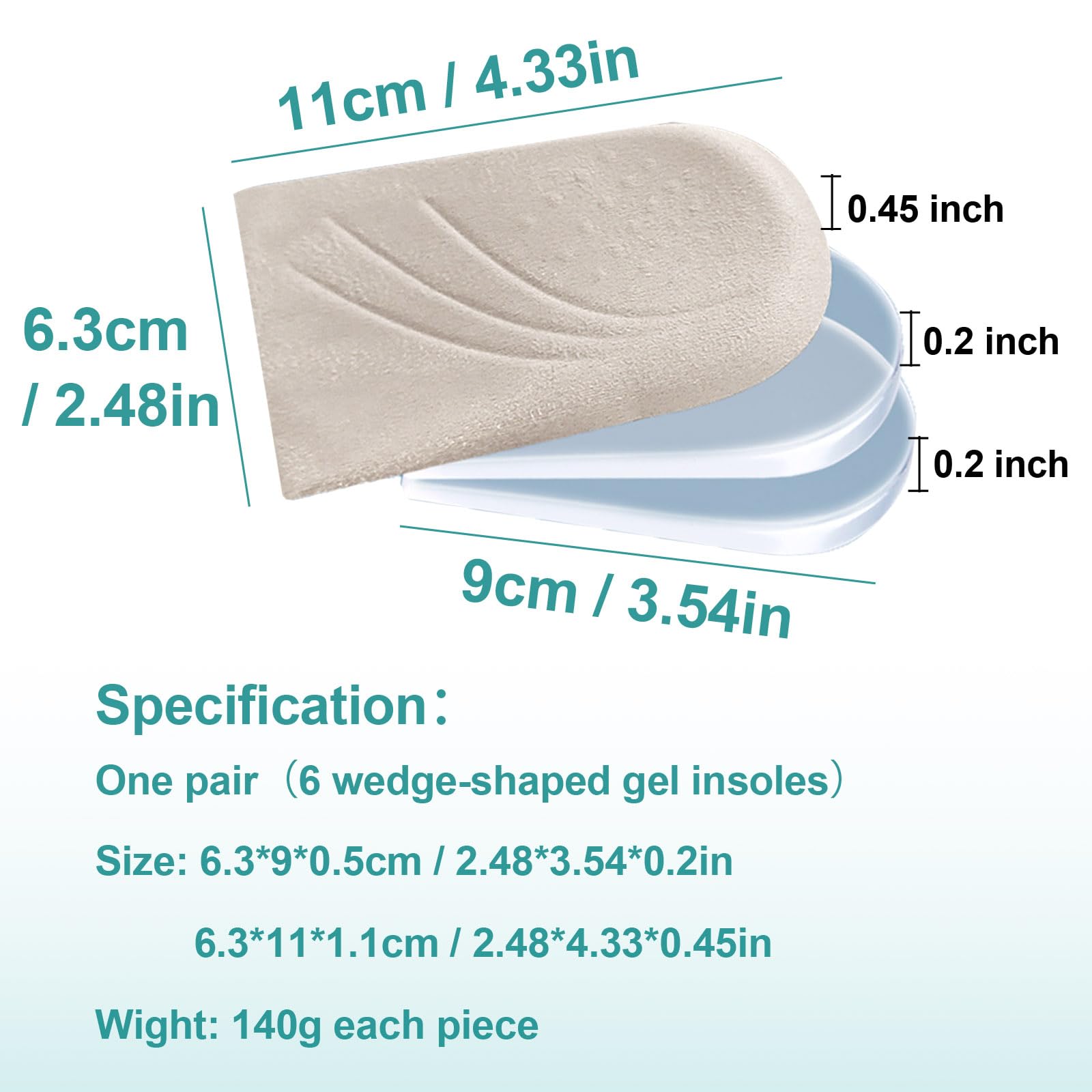 Misorita Corrective Insoles self-adhesive reuse after cleaning maintains stickiness.