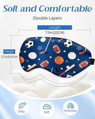 Miss Adola Sleep Mask adjustable strap provides comfortable, secure fit for growing heads.