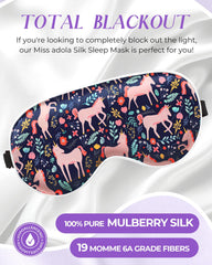 Miss Adola kids silk material close-up highlighting soft 19 momme mulberry silk.