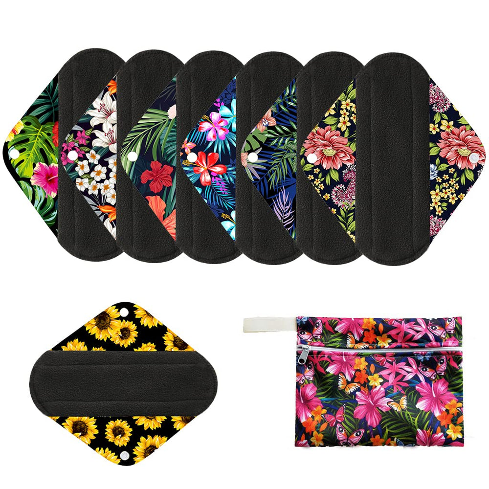 MissC2C set completo con 6 toallitas reutilizables para uso diario