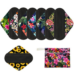 MissC2C set completo con 6 toallitas reutilizables para uso diario