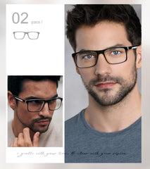 Missfive blue light filter lenses reduce eye strain during screen time.