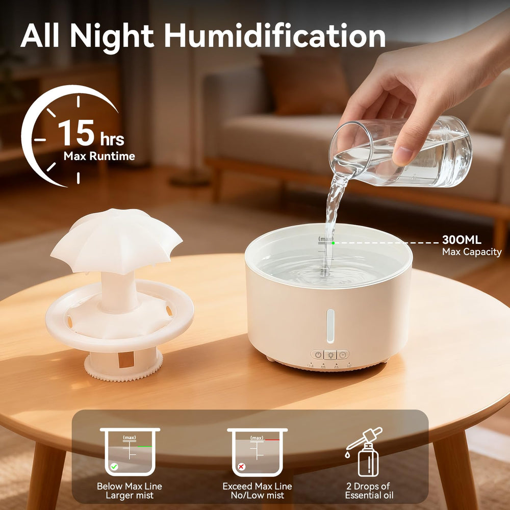 Missfly Aromatherapy Diffuser ideal for bedroom use and nurseries