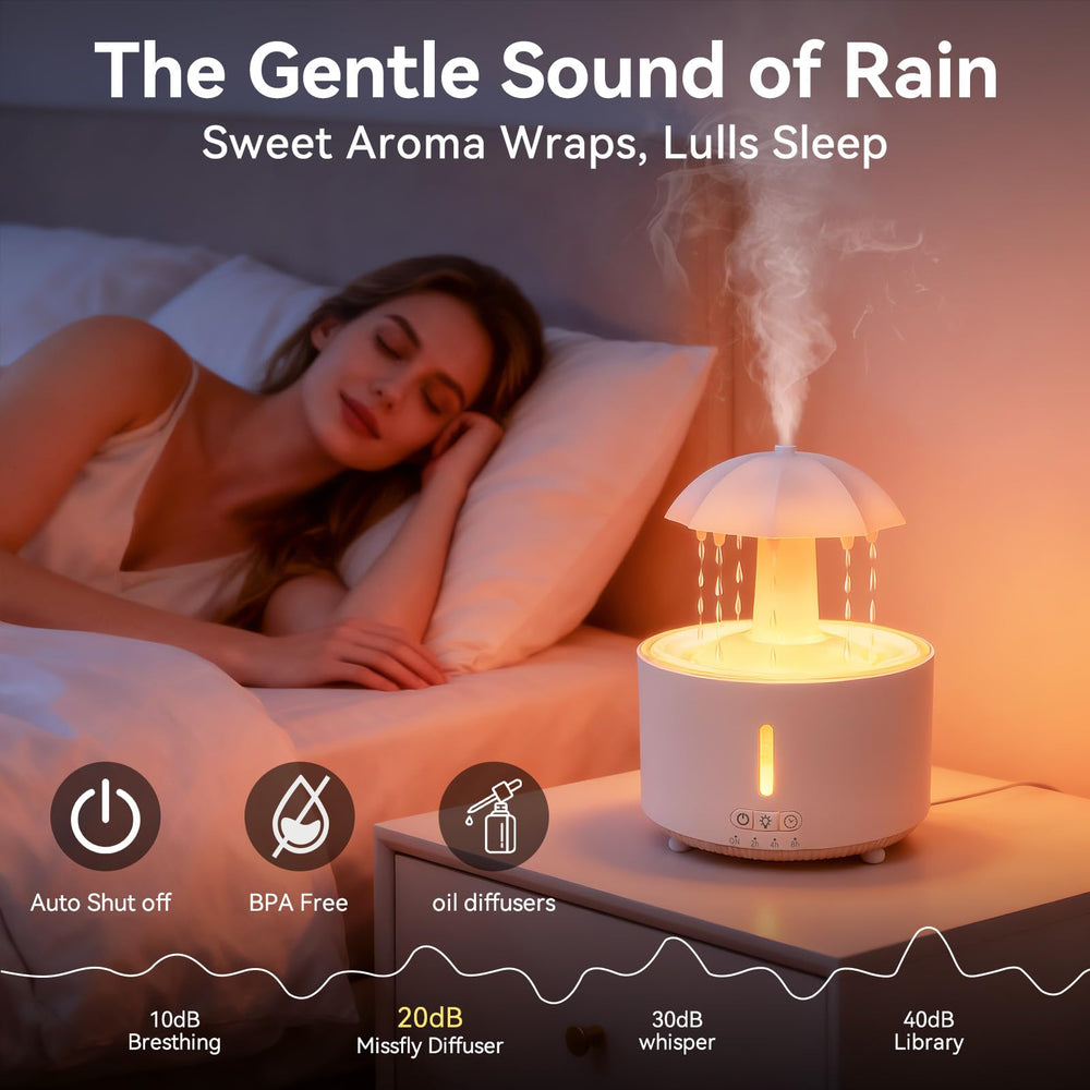 Missfly Aromatherapy Diffuser easy to fill and clean for simple maintenance