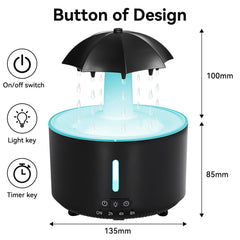 Missfly diffuser with 360° rotating nozzle offers flexible mist direction.