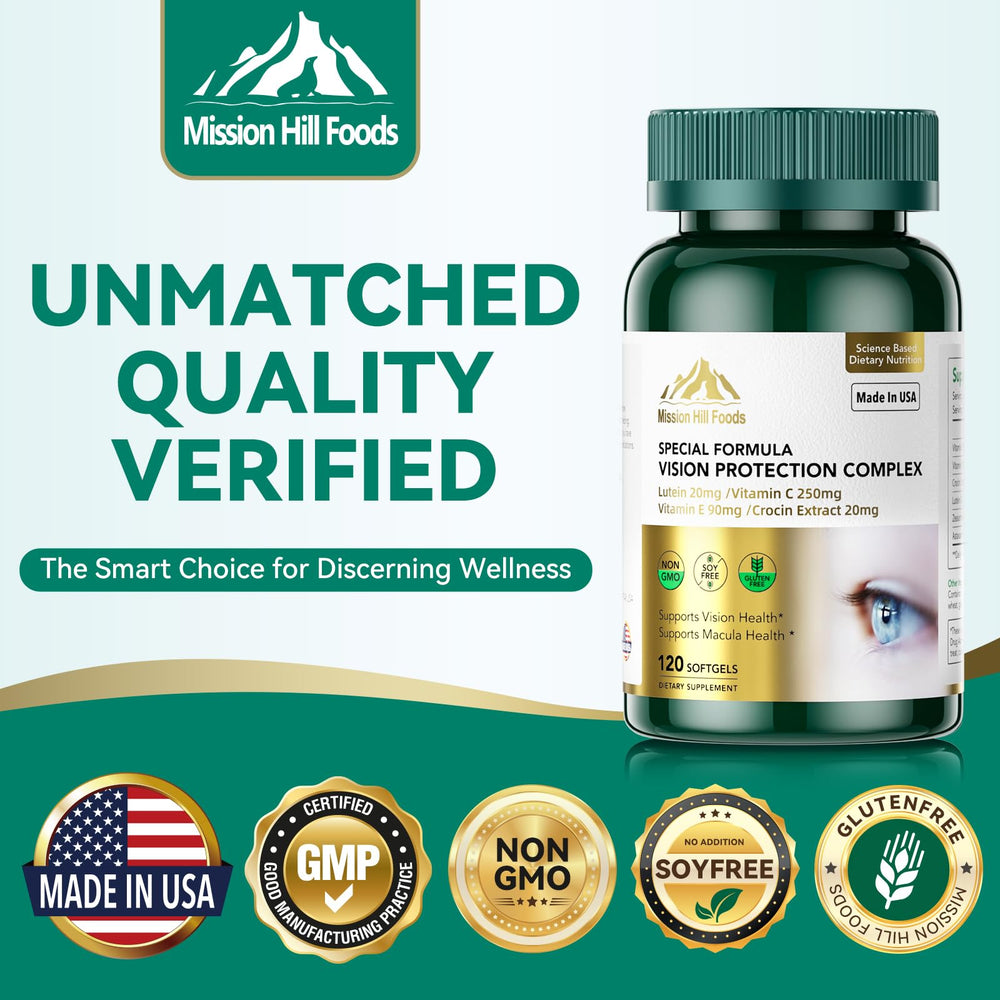 Mission Hill Foods Lutein made in USA with GMP quality