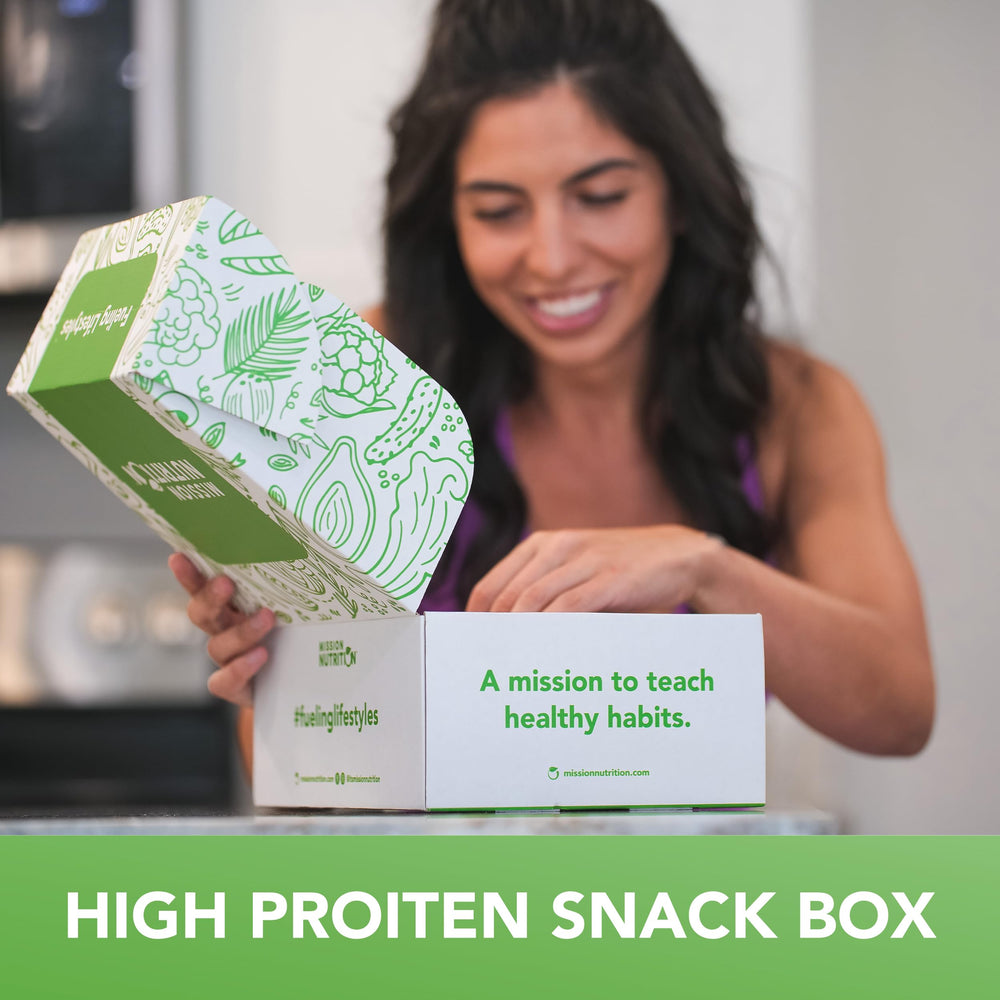 Mission Nutrition Power Crunch gift-ready box ideal for protein-aware gifts