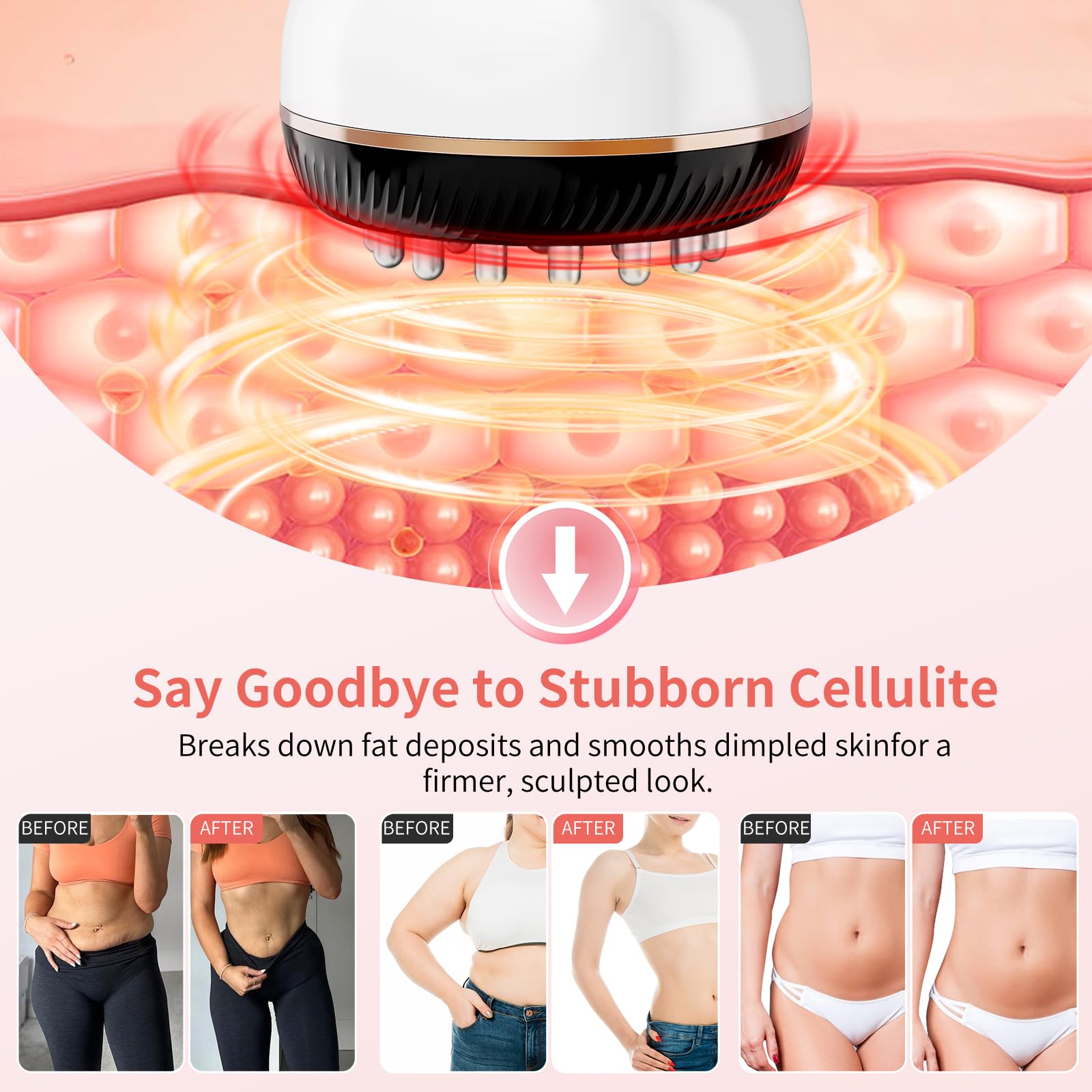 Miula body application demonstrates full-body massage for stress relief.