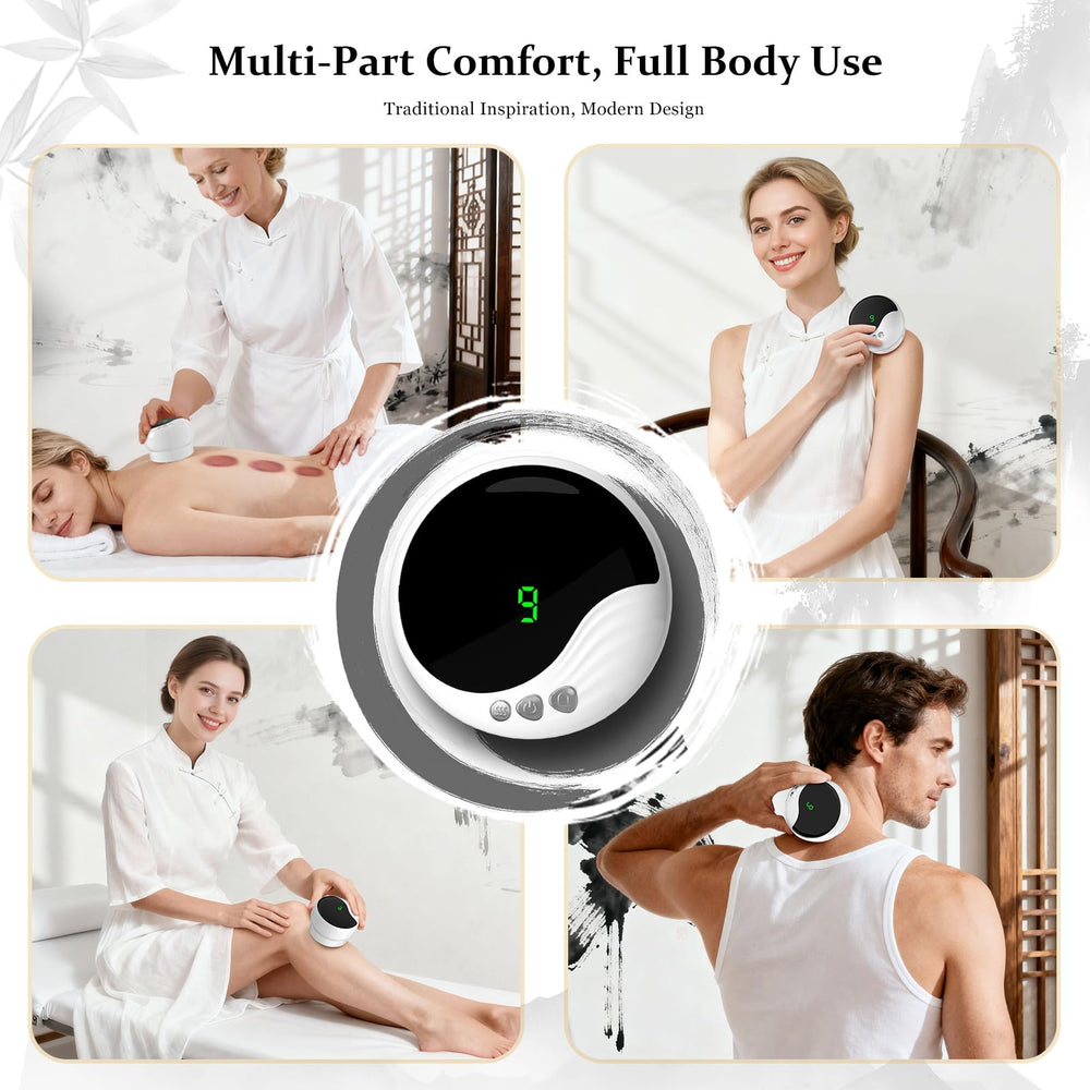 Portable massager suitable for office, travel, or gym sessions