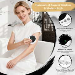 Compact Miula massager with palm-sized body and Type-C charging