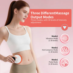 Miula massager vibration controls highlight targeted relaxation on limbs.