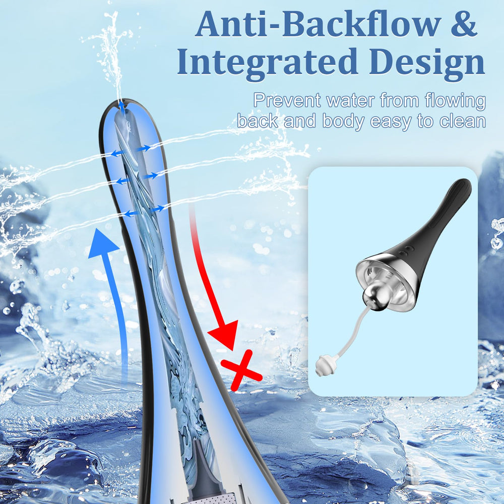 MIXIUALL Enema Douche IPX7 waterproof design for safe cleaning and use